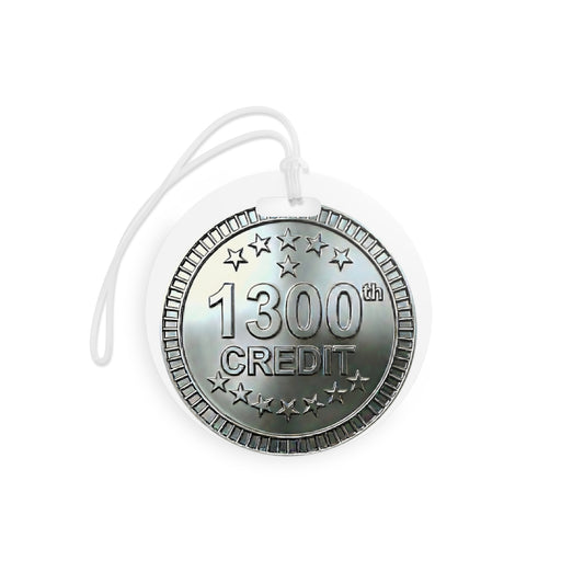 Platinum Coaster Club 1300th Credit Milestone Luggage Tag - THOOSIEMERCH product image