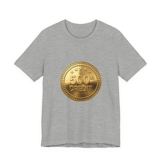 Gold Coaster Club 500th Credit Milestone T-Shirt - THOOSIEMERCH product image
