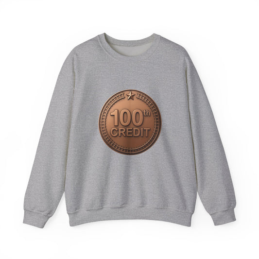 Bronze Coaster Club 100th Credit Milestone Sweatshirt - THOOSIEMERCH product image
