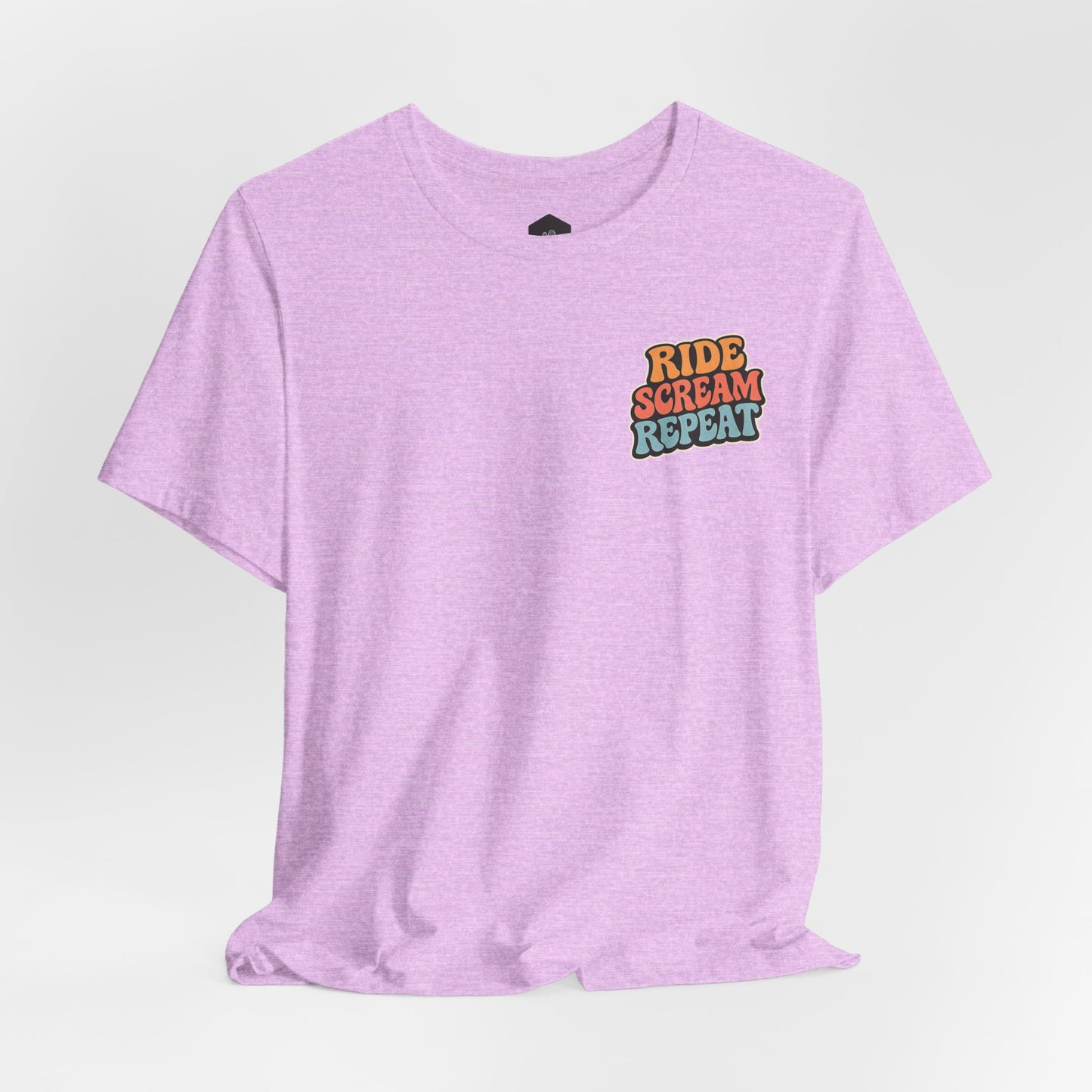 Ride Scream Repeat Retro Tee