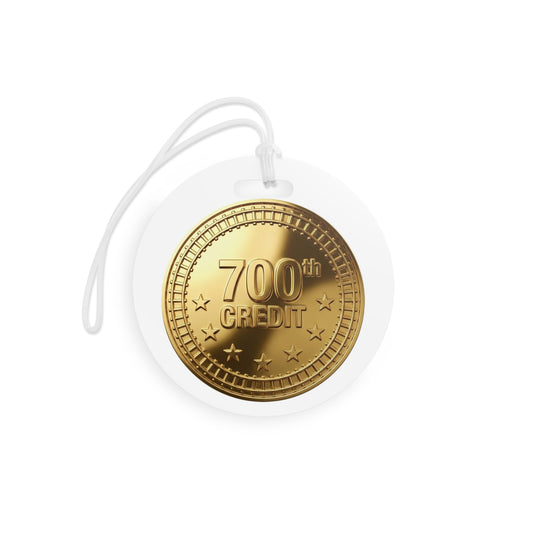 Gold Coaster Club 700th Credit Milestone Luggage Tag - THOOSIEMERCH product image