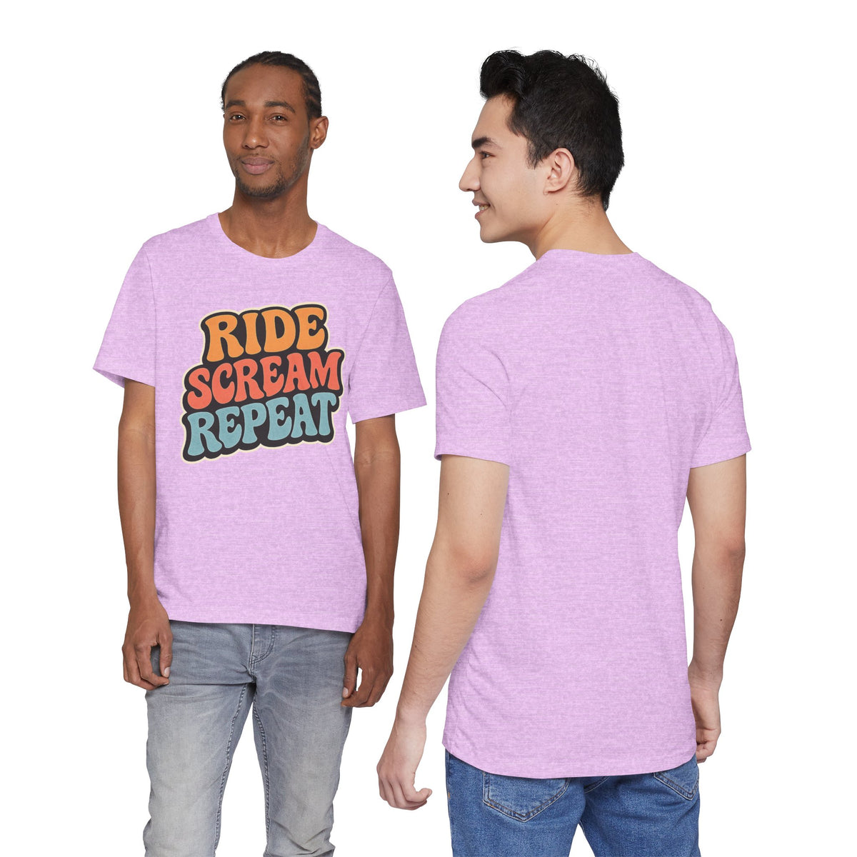 Ride Scream Repeat Retro Tee