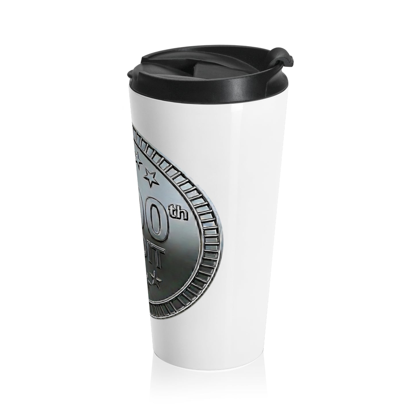 Platinum Coaster Club 1200th Credit Milestone Travel Mug - THOOSIEMERCH product image