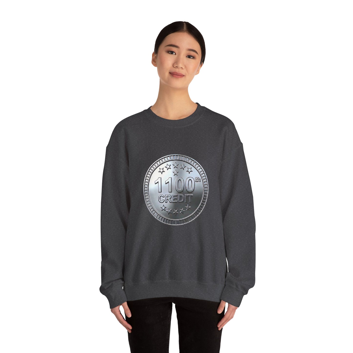 Platinum Coaster Club 1100th Credit Milestone Sweatshirt - THOOSIEMERCH product image