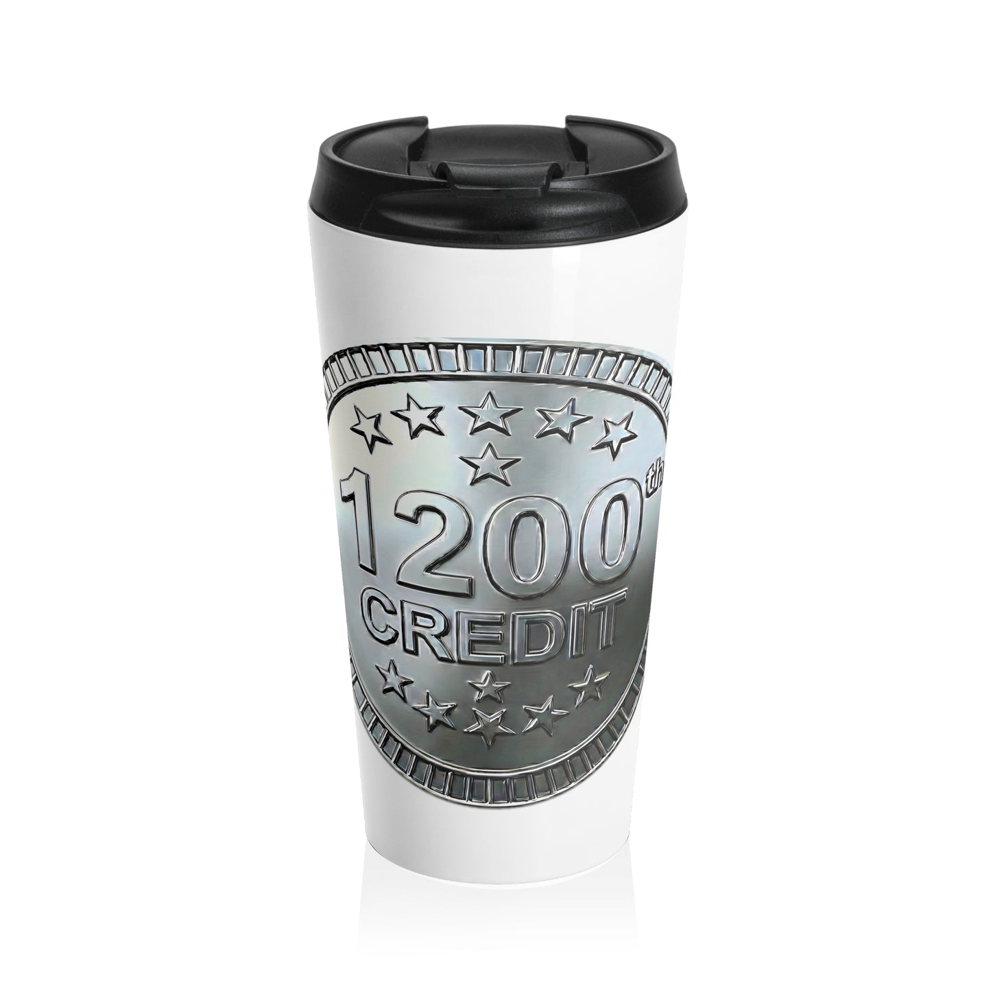 Platinum Coaster Club 1200th Credit Milestone Travel Mug - THOOSIEMERCH product image