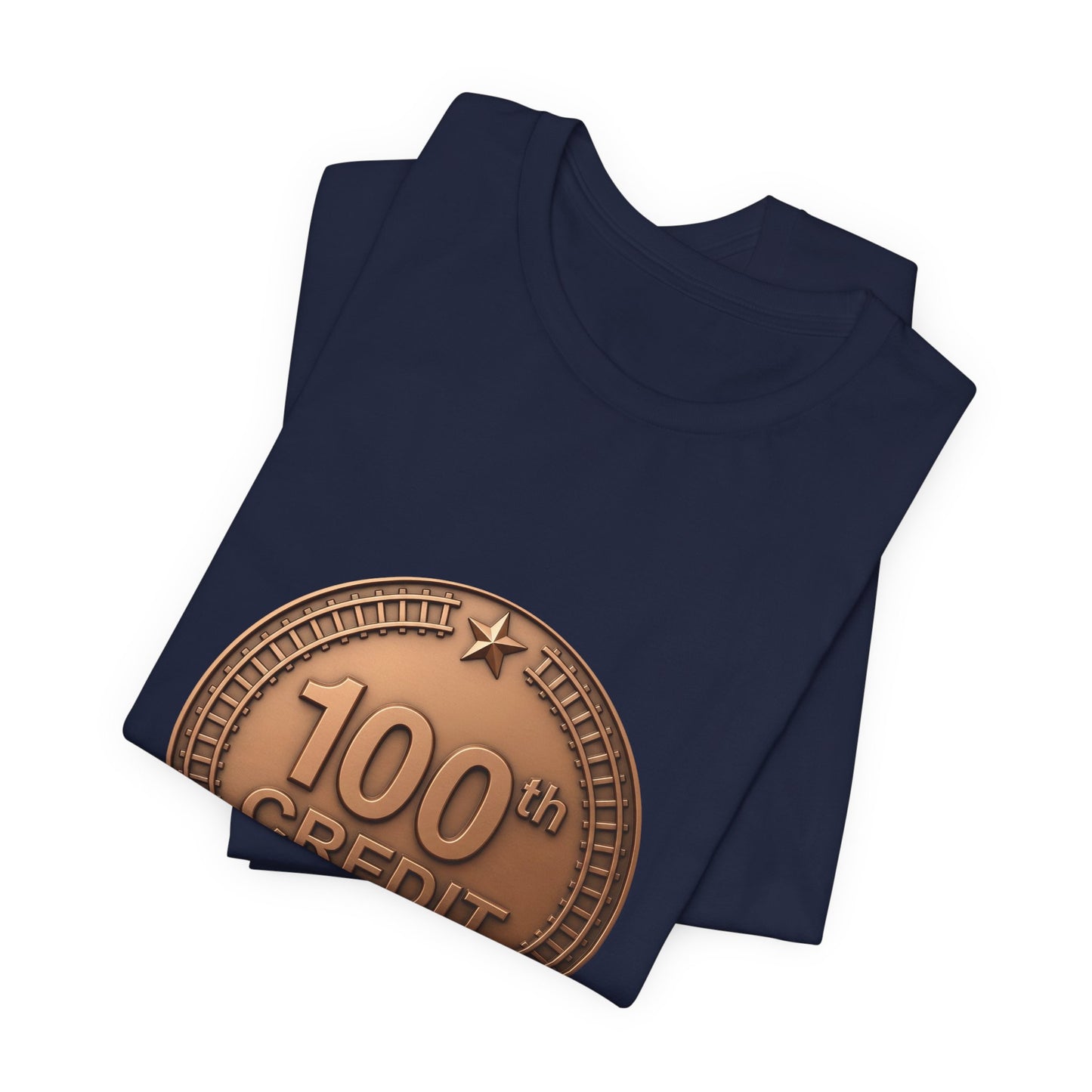 Bronze Coaster Club 100th Credit Milestone T-Shirt - THOOSIEMERCH product image