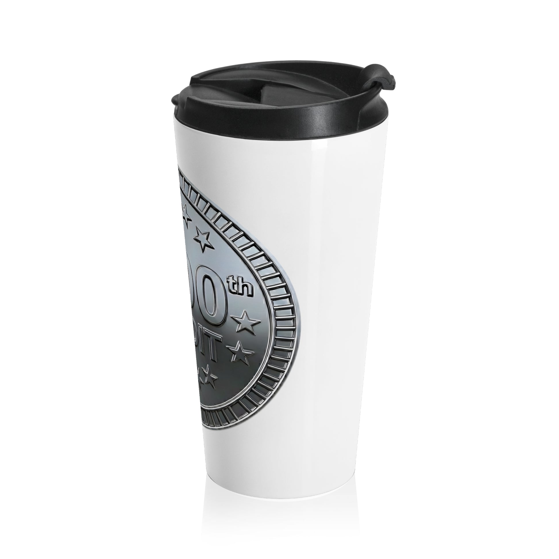 Platinum Coaster Club 1500th Credit Milestone Travel Mug - THOOSIEMERCH product image