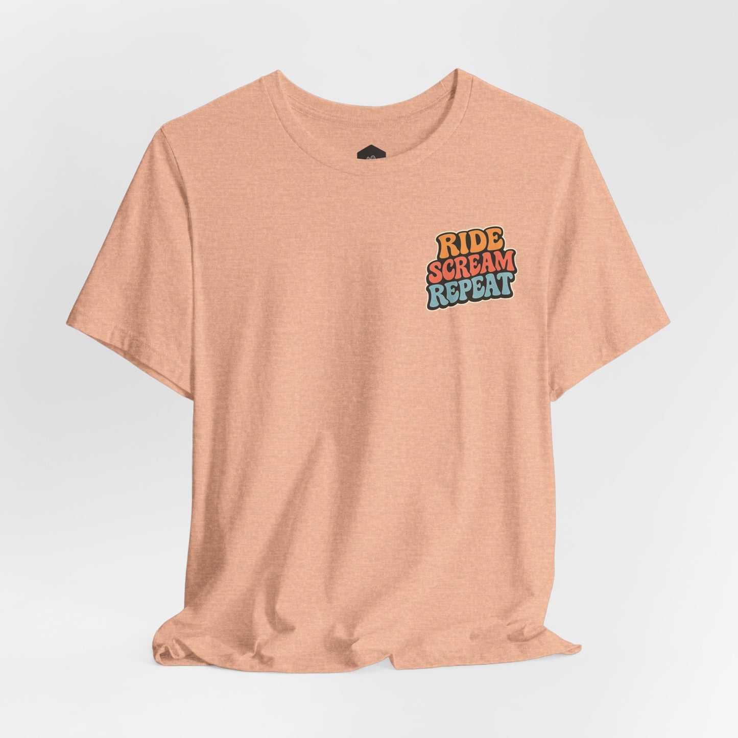 Ride Scream Repeat Retro Tee