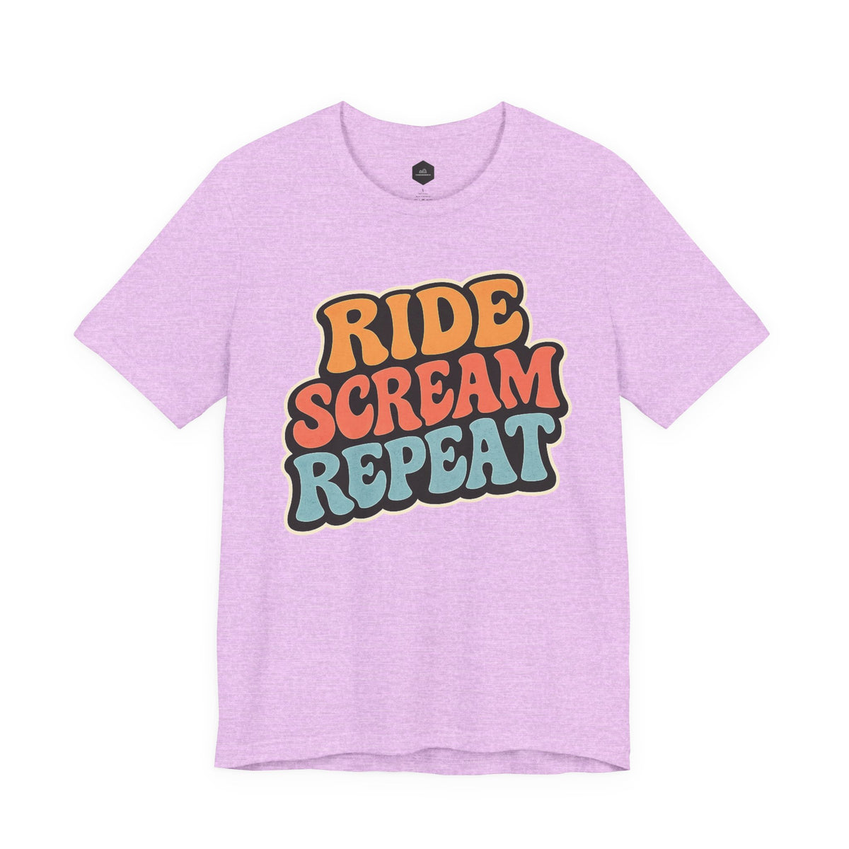 Ride Scream Repeat Retro Tee