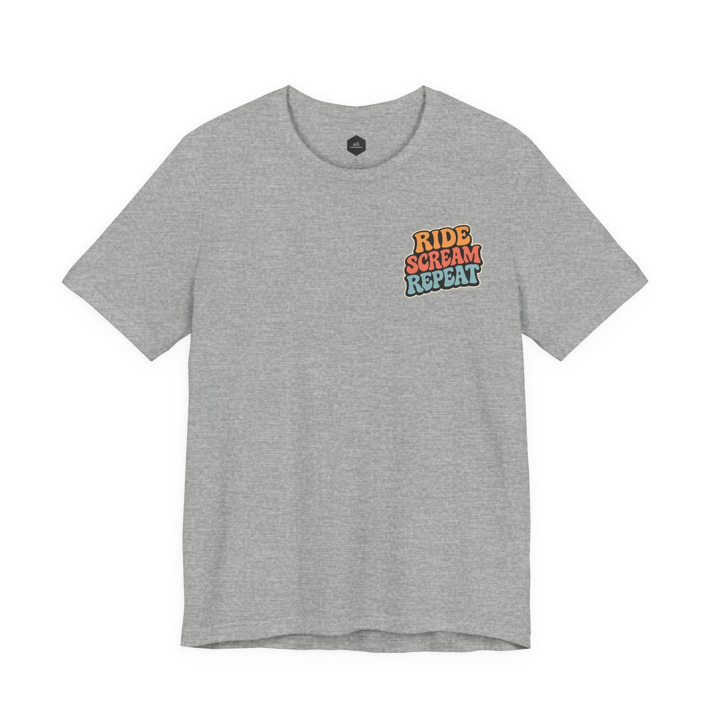 Ride Scream Repeat Retro Tee