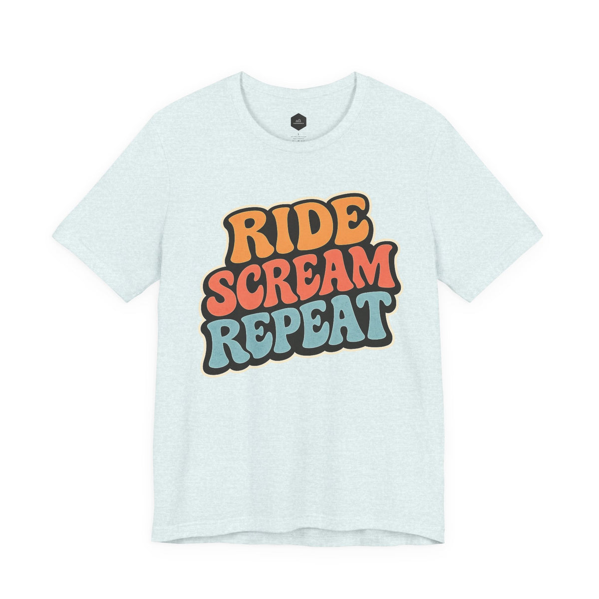 Ride Scream Repeat Retro Tee