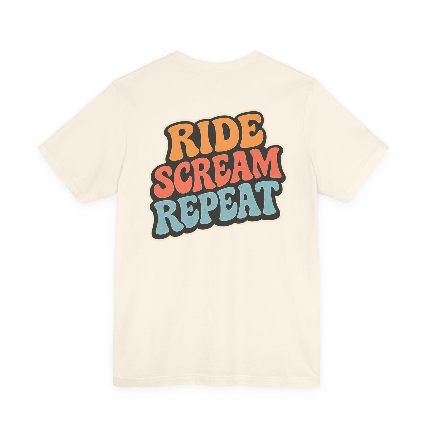 Ride Scream Repeat Retro Tee