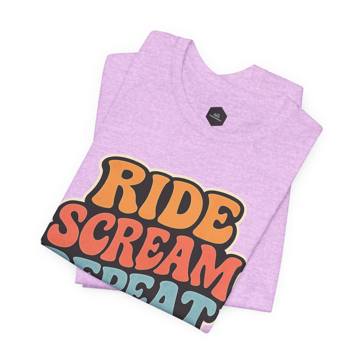 Ride Scream Repeat Retro Tee