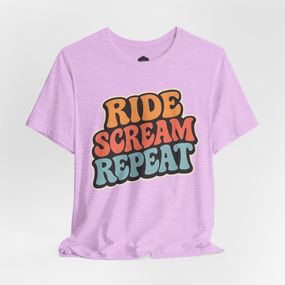 Ride Scream Repeat Retro Tee
