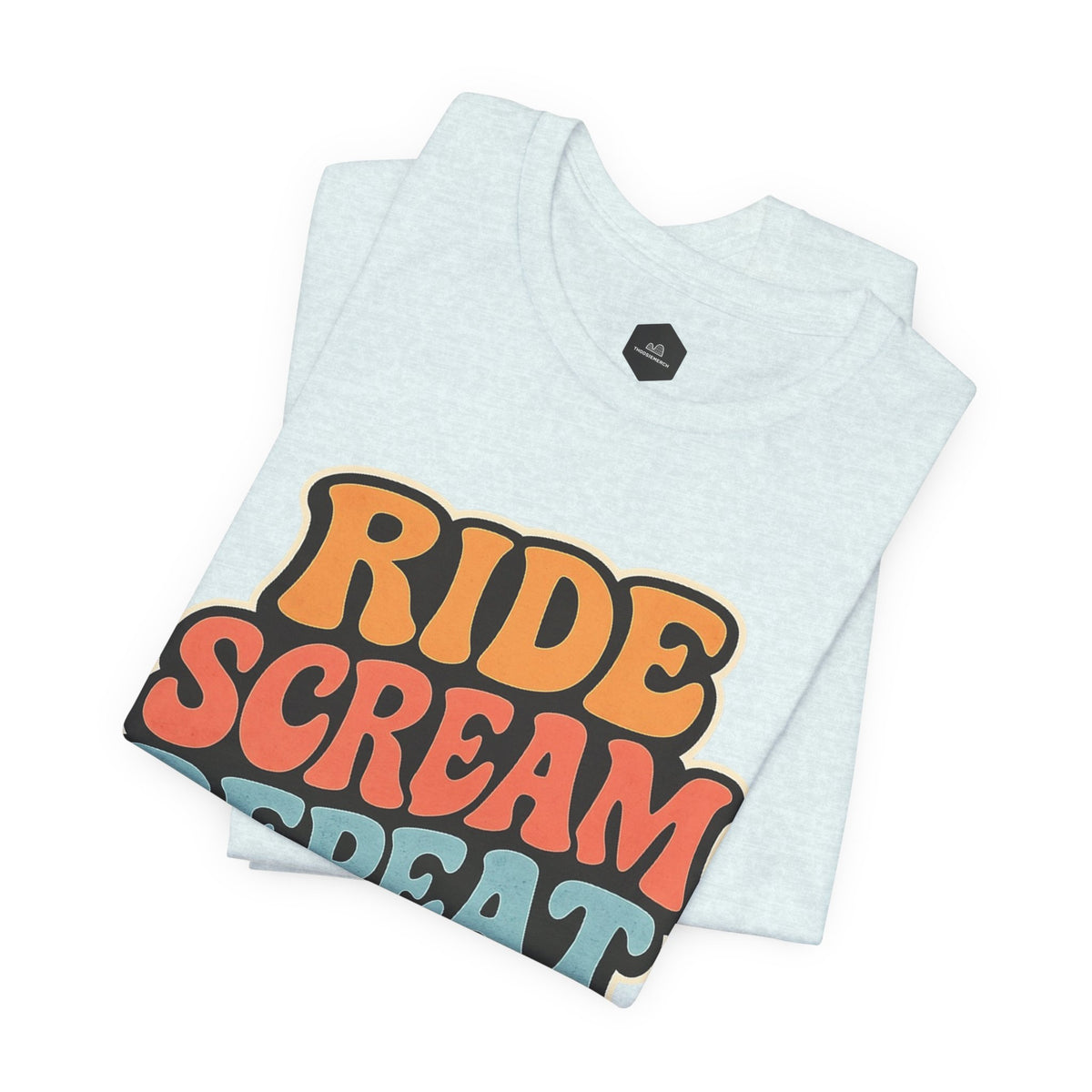 Ride Scream Repeat Retro Tee