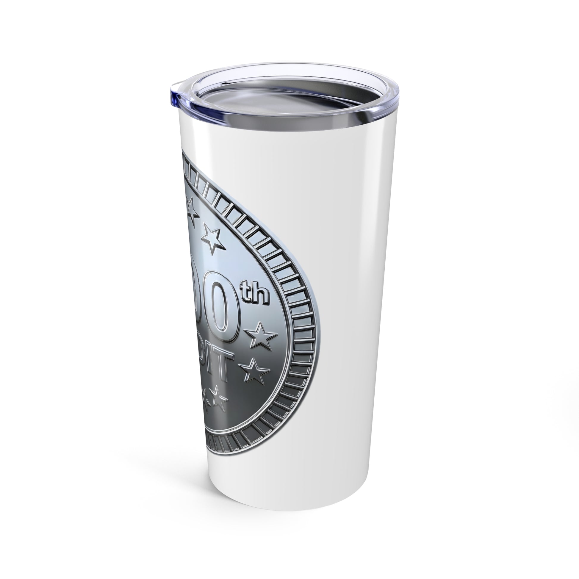 Platinum Coaster Club 1400th Credit Milestone Tumbler 20oz - THOOSIEMERCH product image