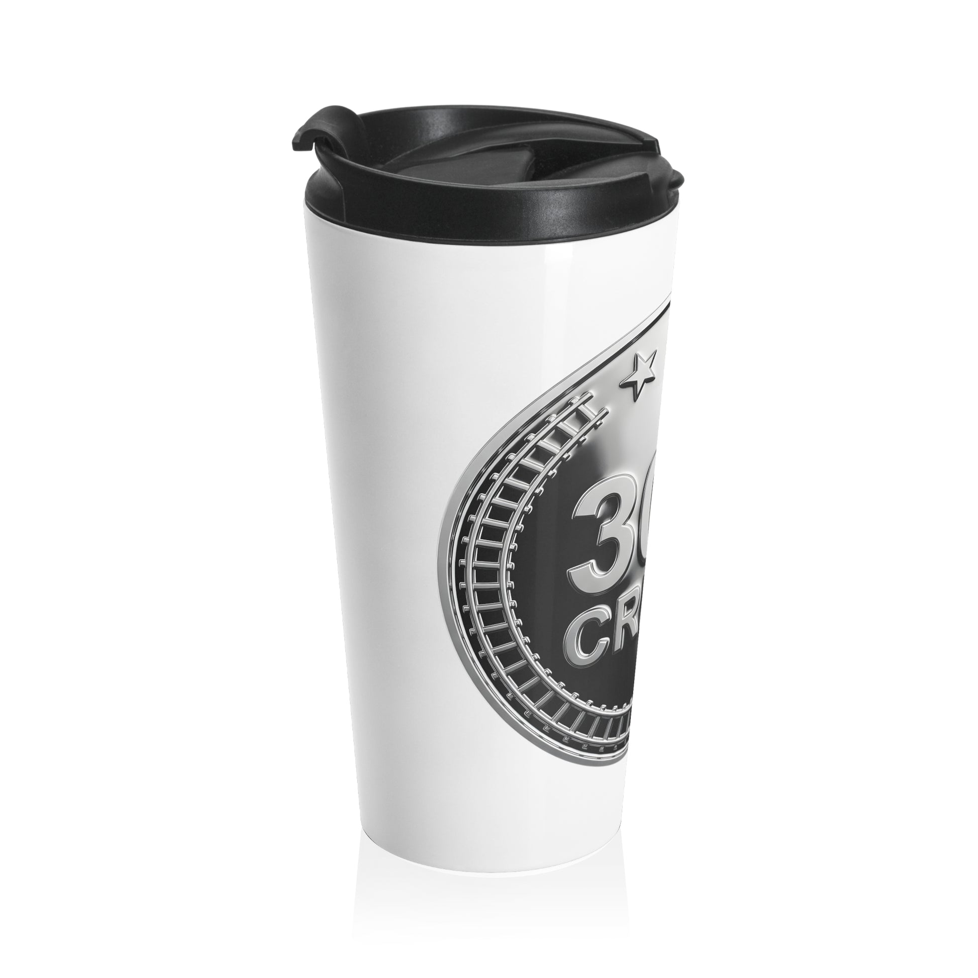 Silver Coaster Club 300th Credit Milestone Travel Mug - THOOSIEMERCH product image
