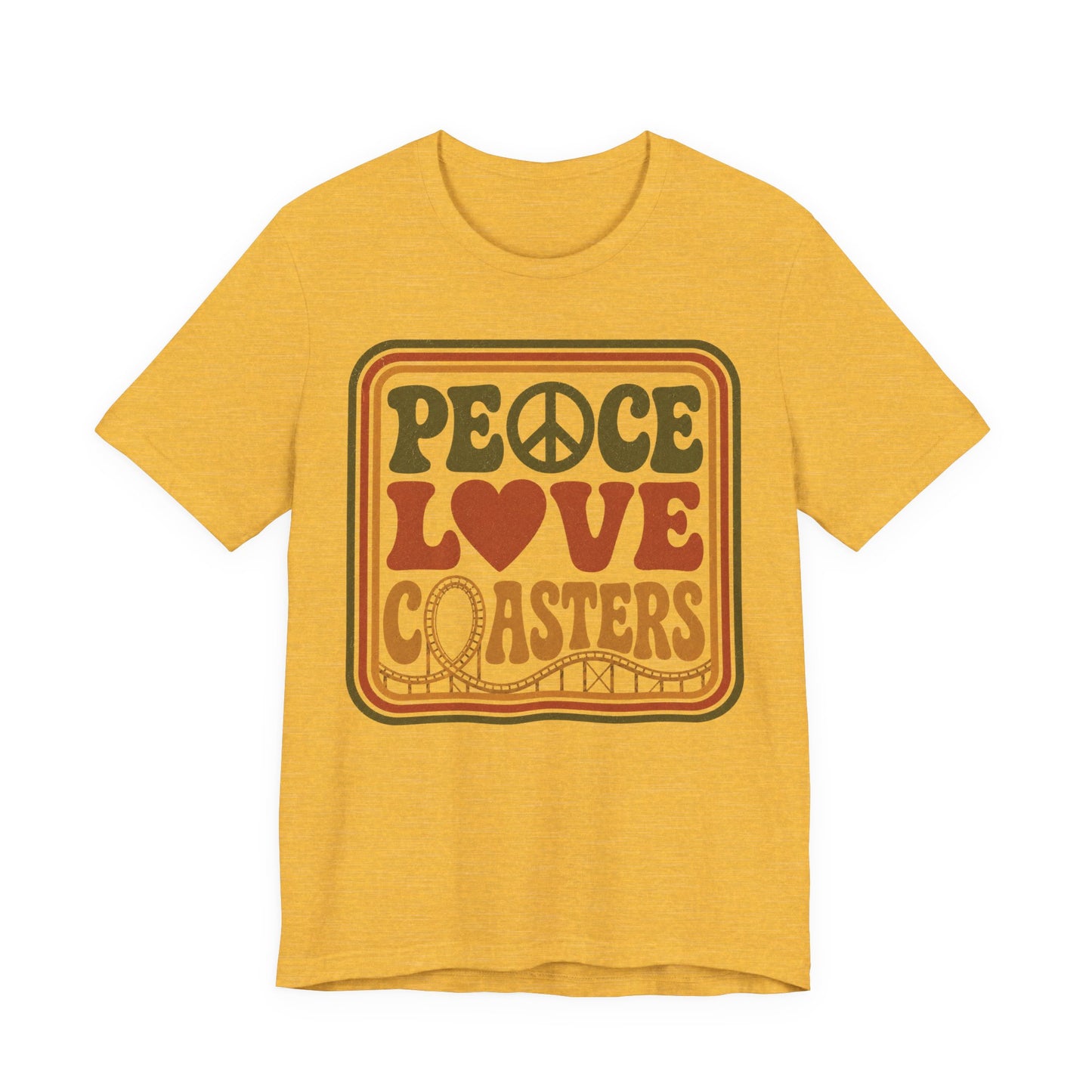 Peace Love Coasters Tee