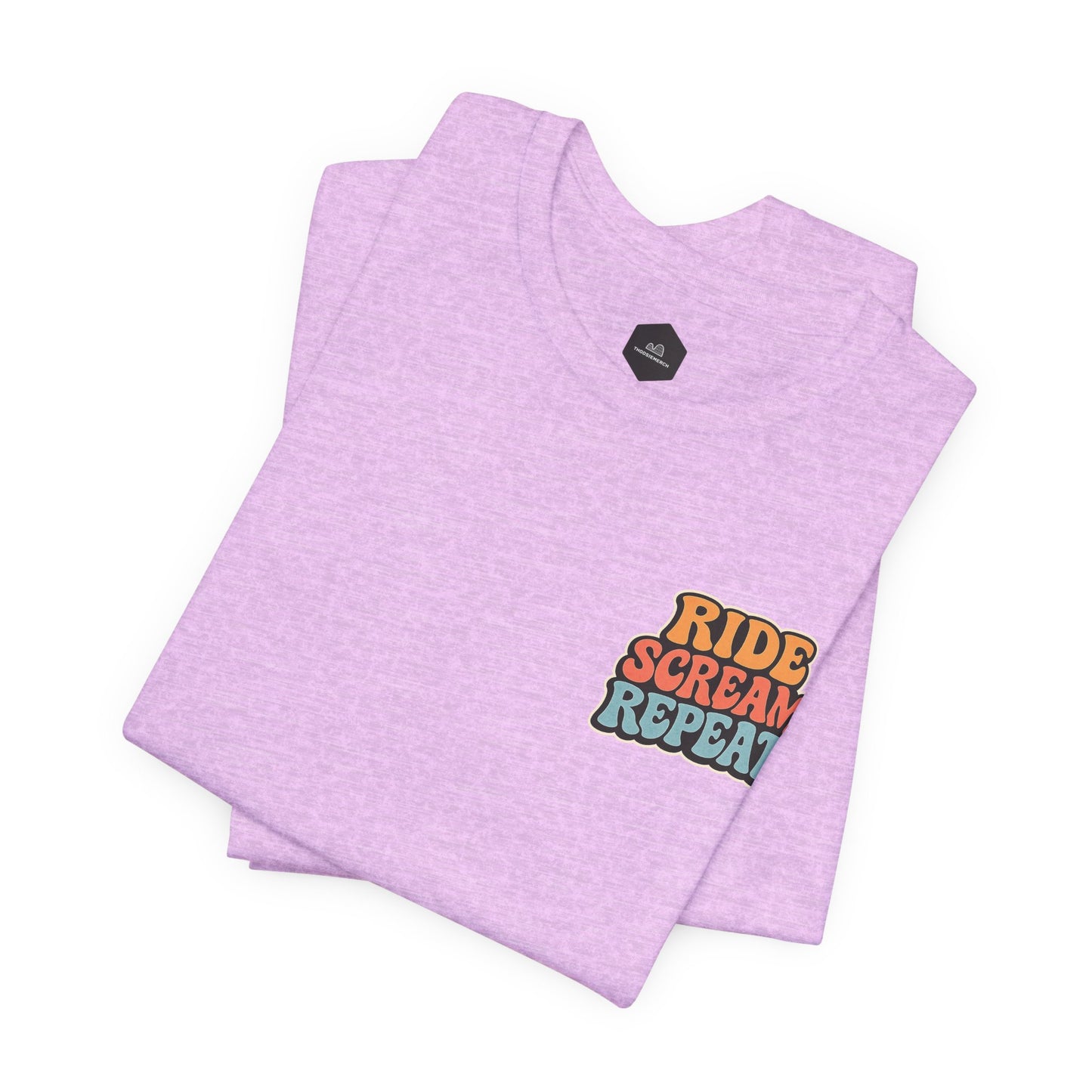 Ride Scream Repeat Retro Tee
