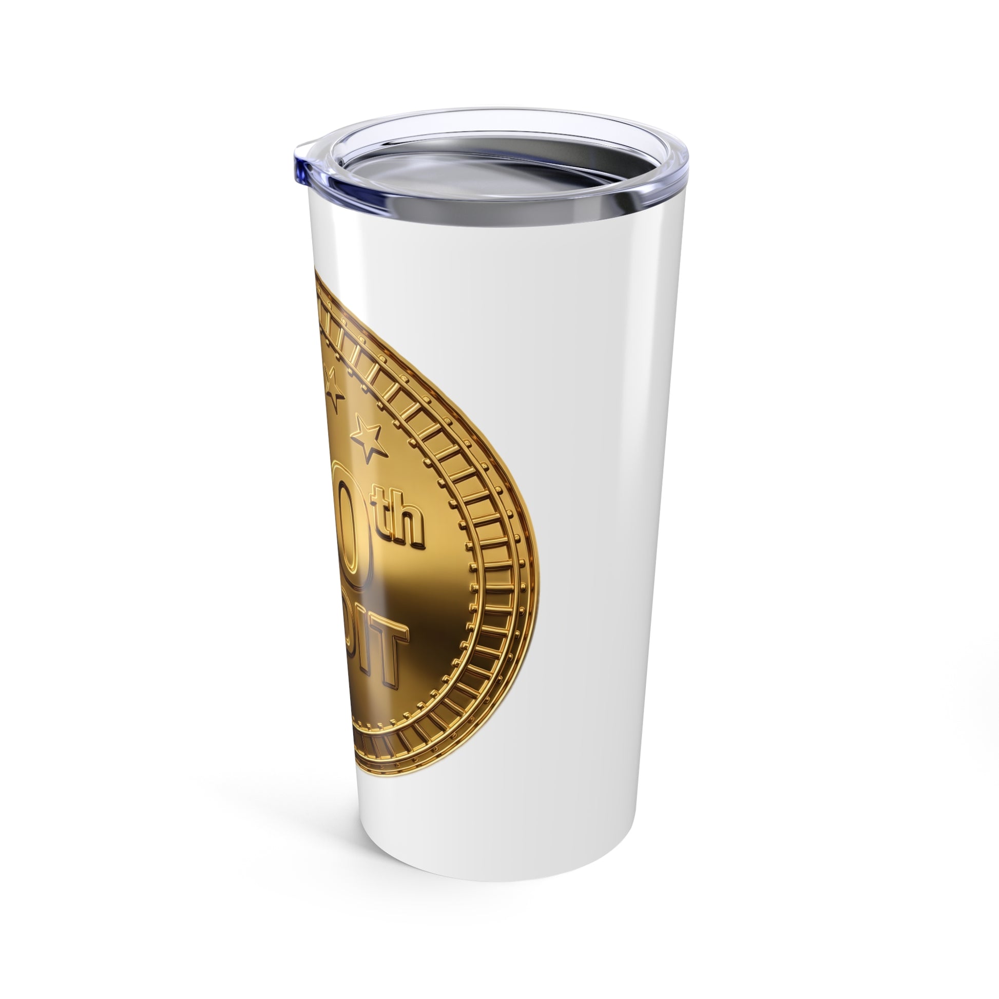 Gold Coaster Club 500th Credit Milestone Tumbler 20oz - THOOSIEMERCH product image