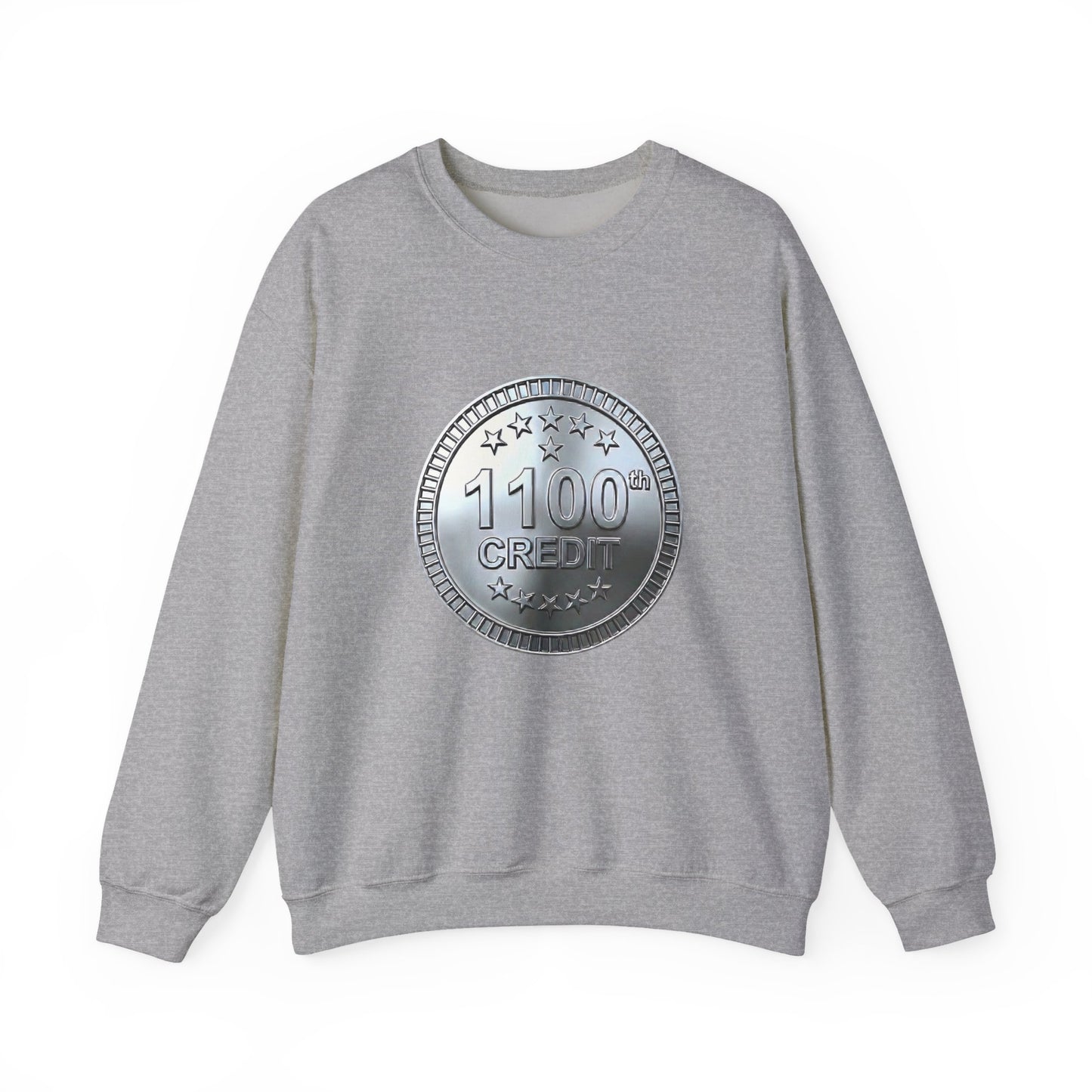 Platinum Coaster Club 1100th Credit Milestone Sweatshirt - THOOSIEMERCH product image