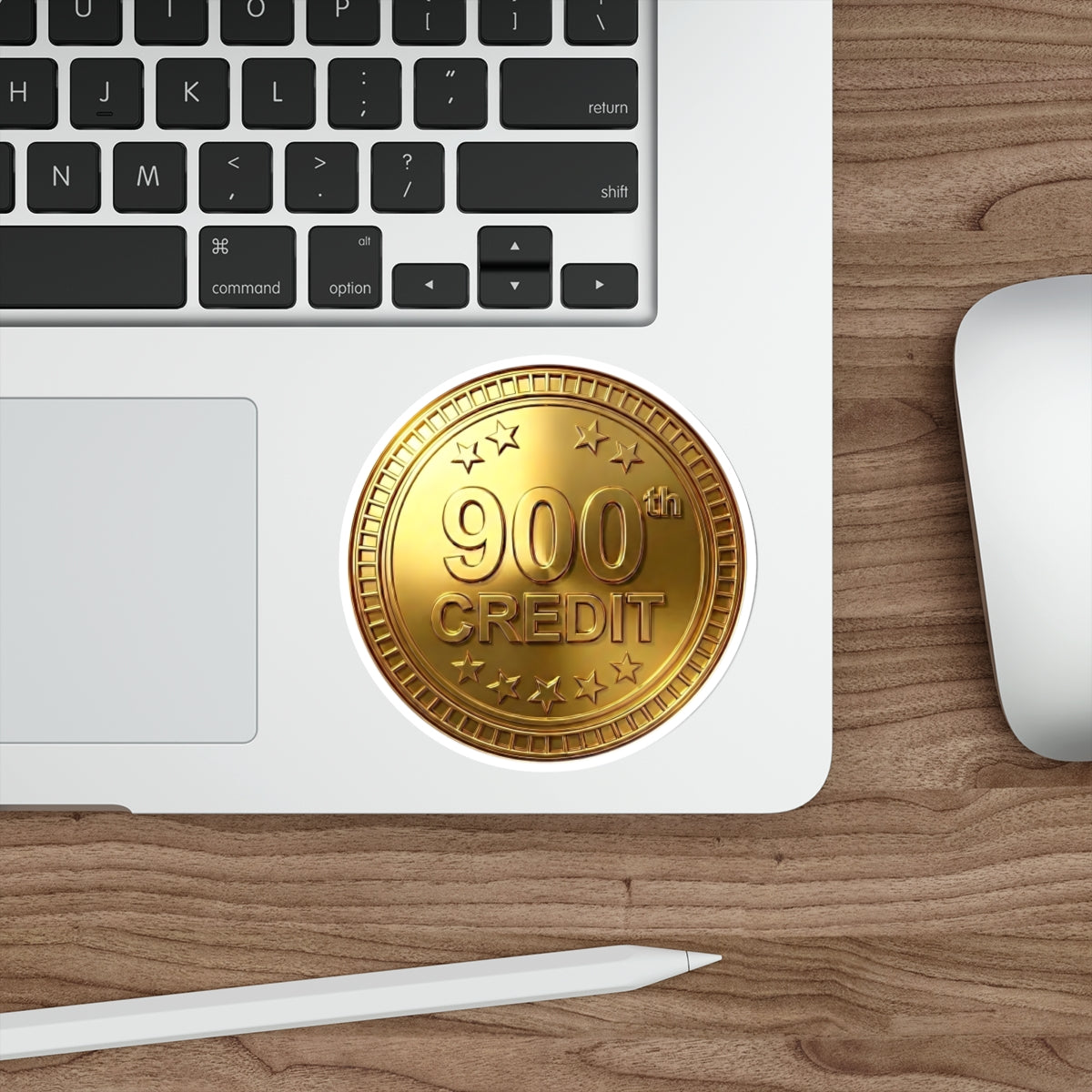 Gold Coaster Club 900th Credit Milestone Die-Cut Sticker - THOOSIEMERCH product image