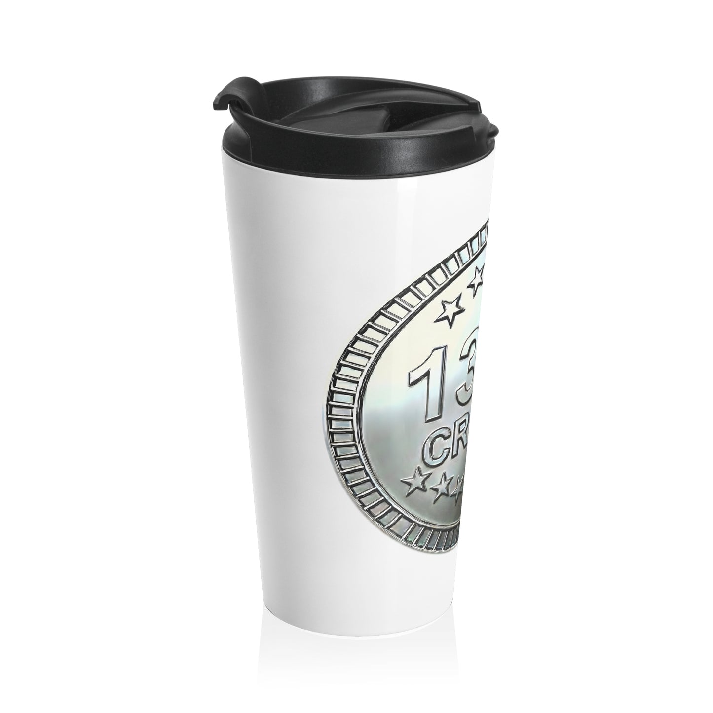 Platinum Coaster Club 1300th Credit Milestone Travel Mug - THOOSIEMERCH product image