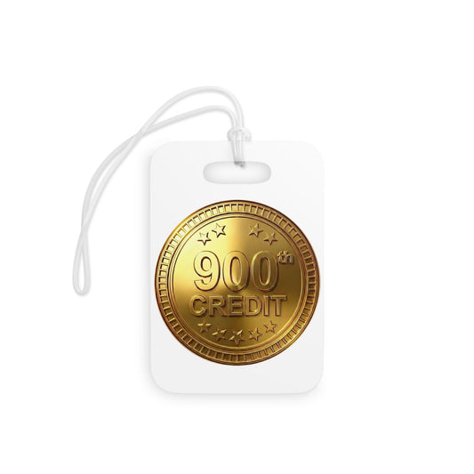 Gold Coaster Club 900th Credit Milestone Luggage Tag - THOOSIEMERCH product image
