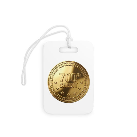 Gold Coaster Club 700th Credit Milestone Luggage Tag - THOOSIEMERCH product image