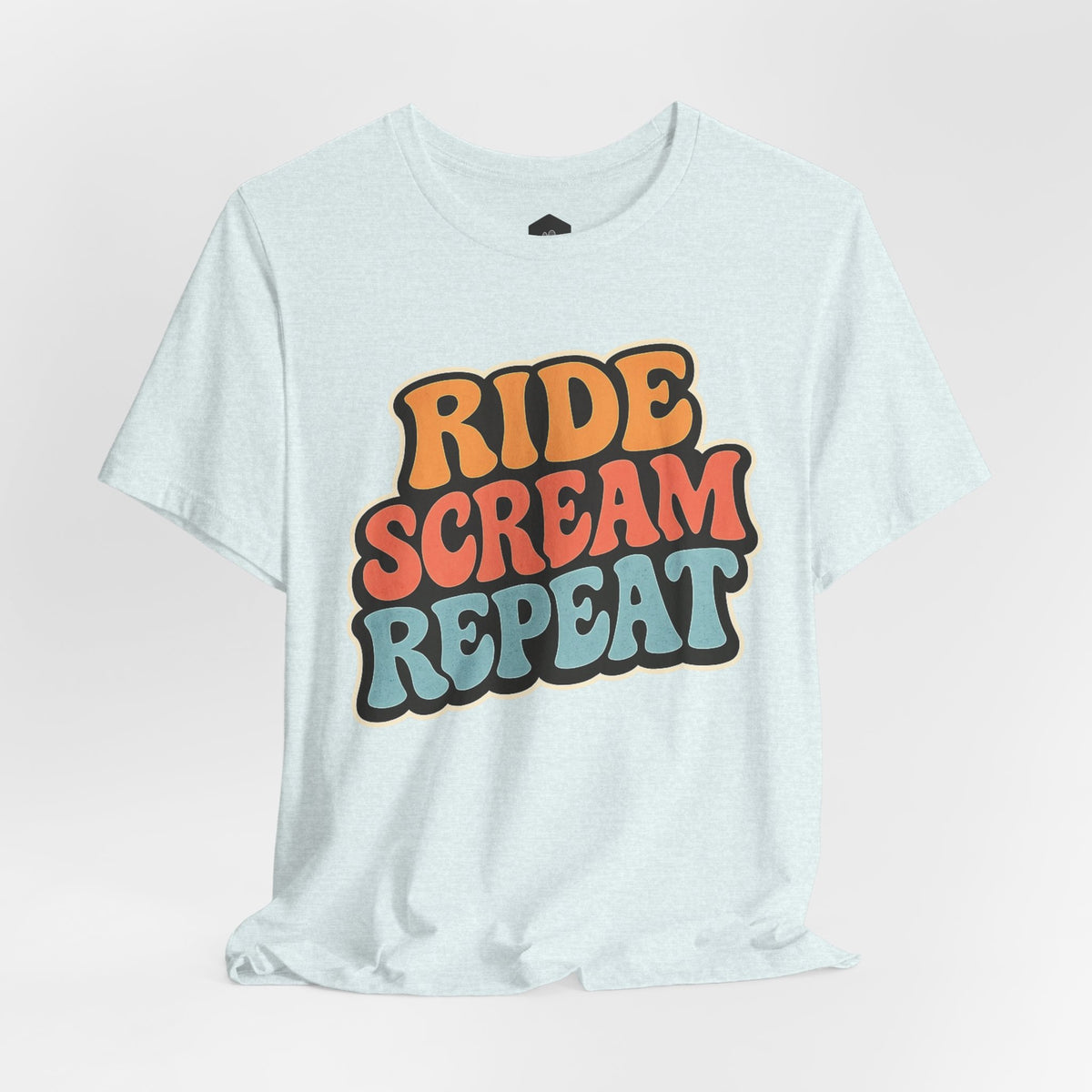Ride Scream Repeat Retro Tee
