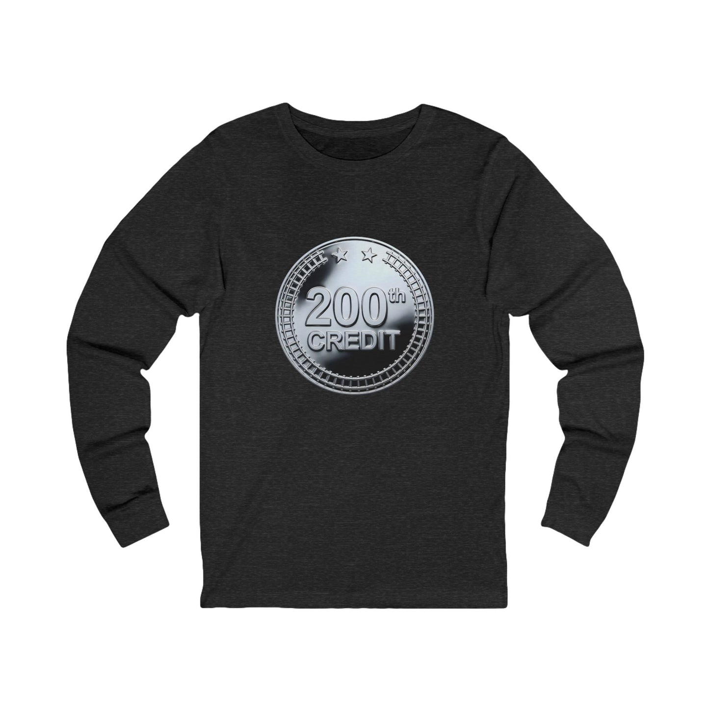 Silver Coaster Club 200th Credit Milestone Long Sleeve - THOOSIEMERCH product image