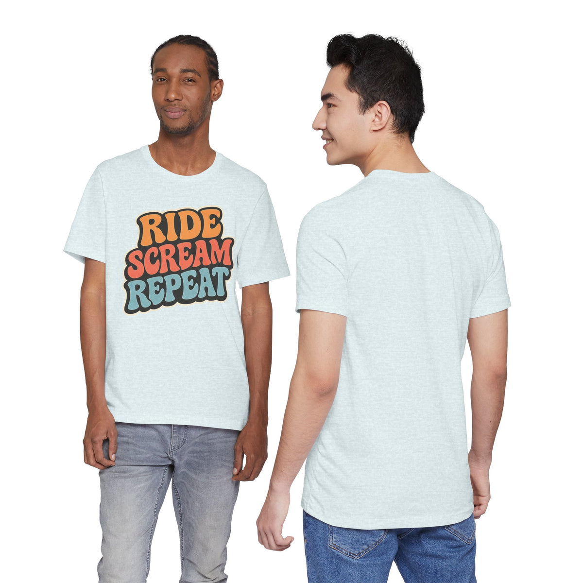 Ride Scream Repeat Retro Tee