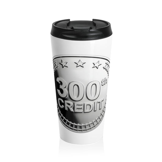 Silver Coaster Club 300th Credit Milestone Travel Mug - THOOSIEMERCH product image