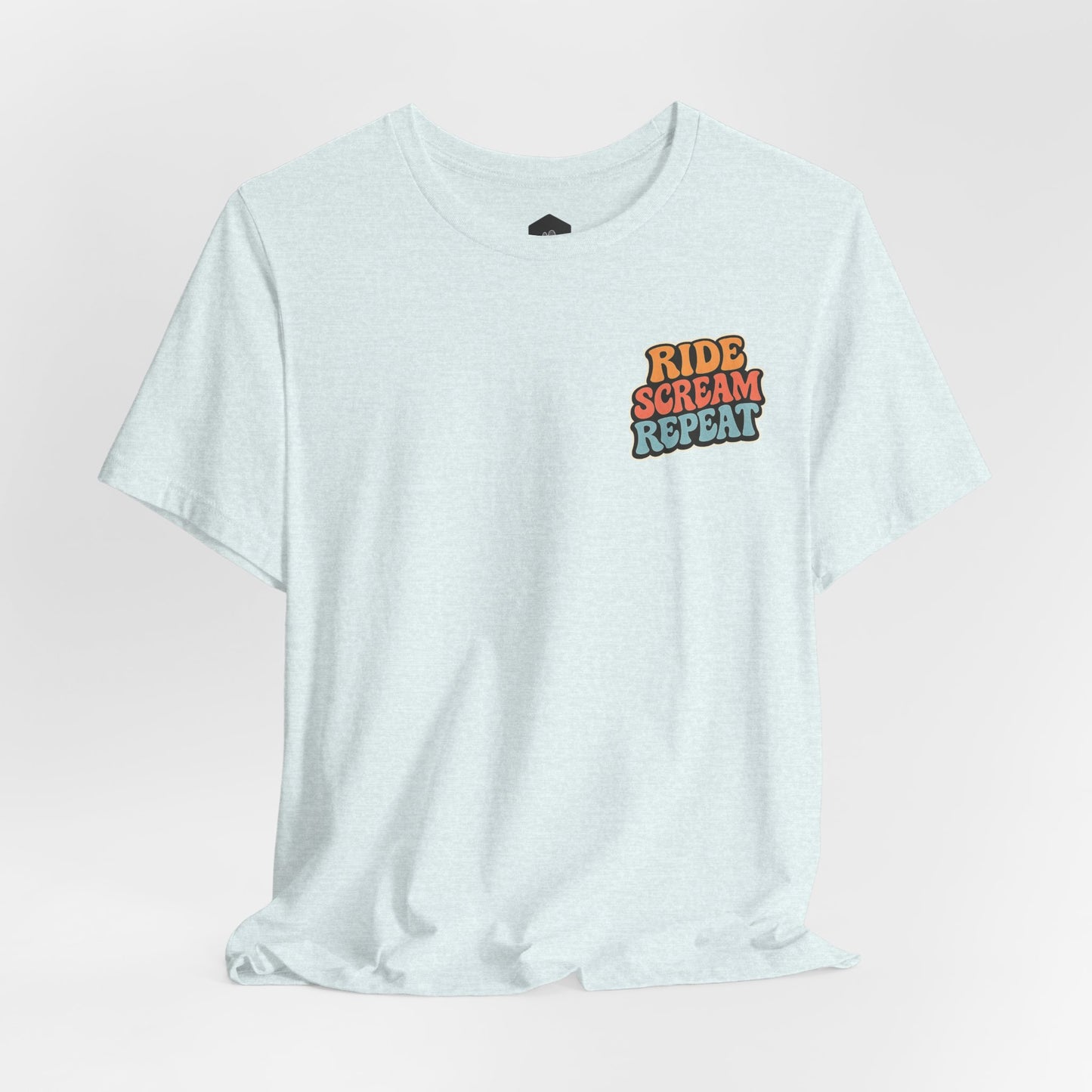 Ride Scream Repeat Retro Tee