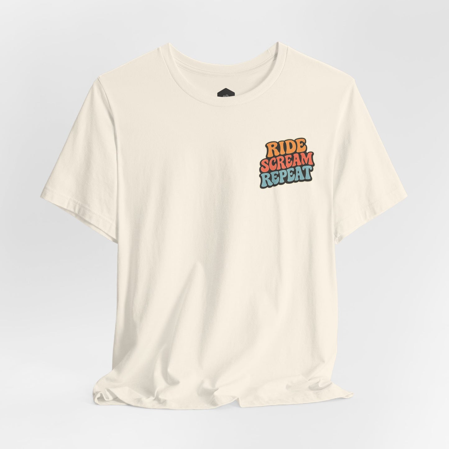 Ride Scream Repeat Retro Tee