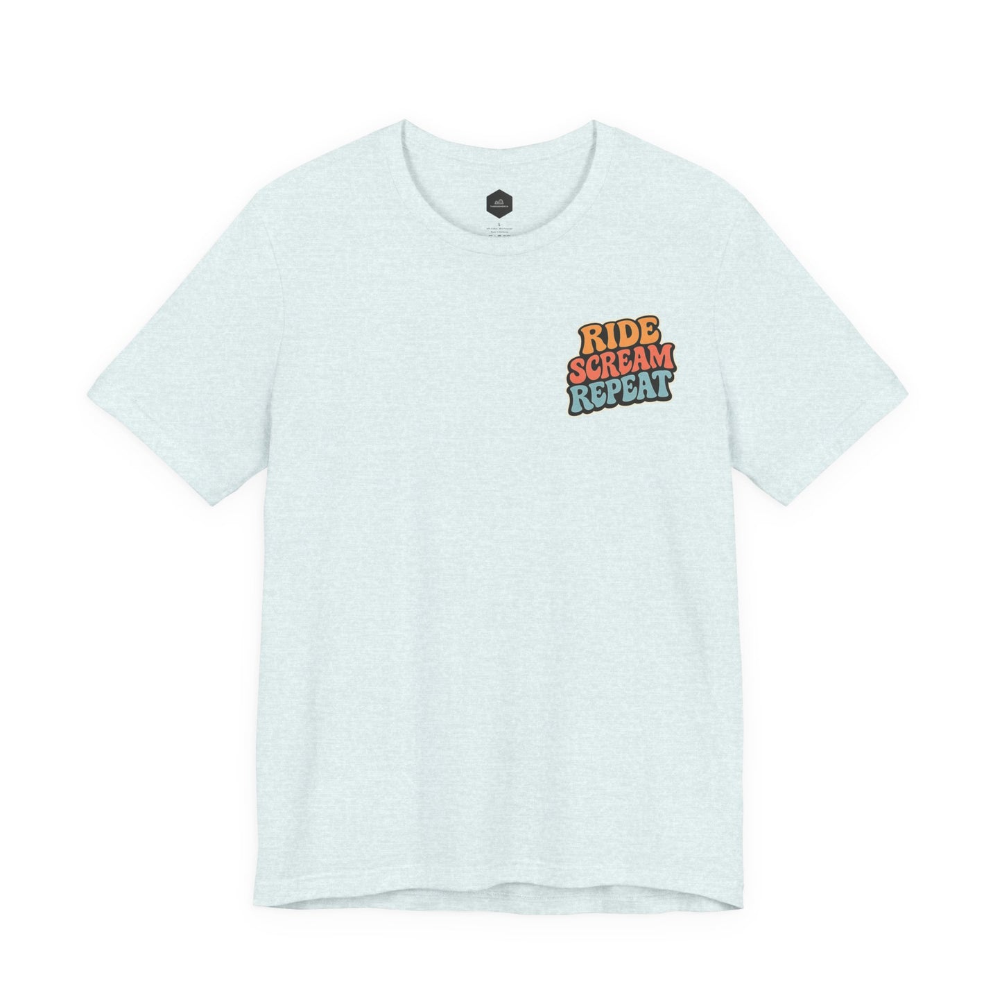Ride Scream Repeat Retro Tee