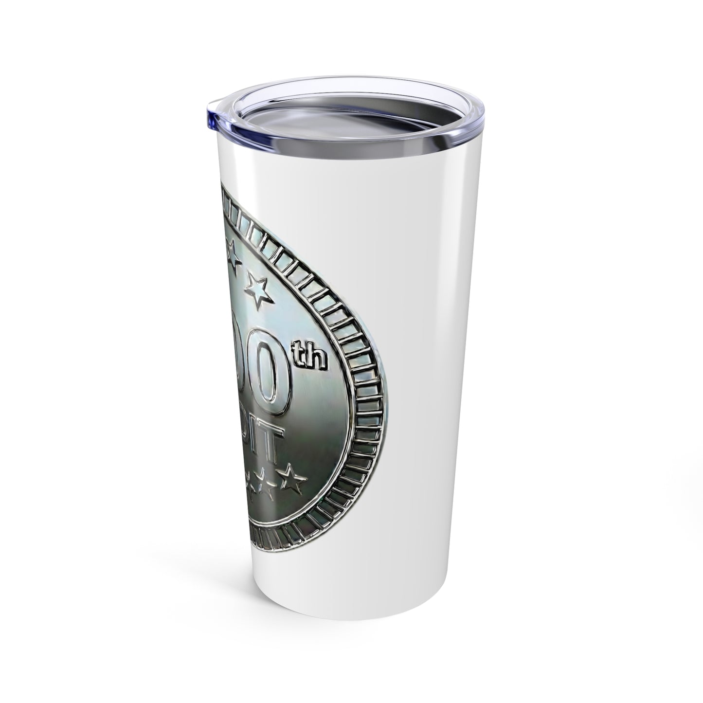 Platinum Coaster Club 1300th Credit Milestone Tumbler 20oz - THOOSIEMERCH product image