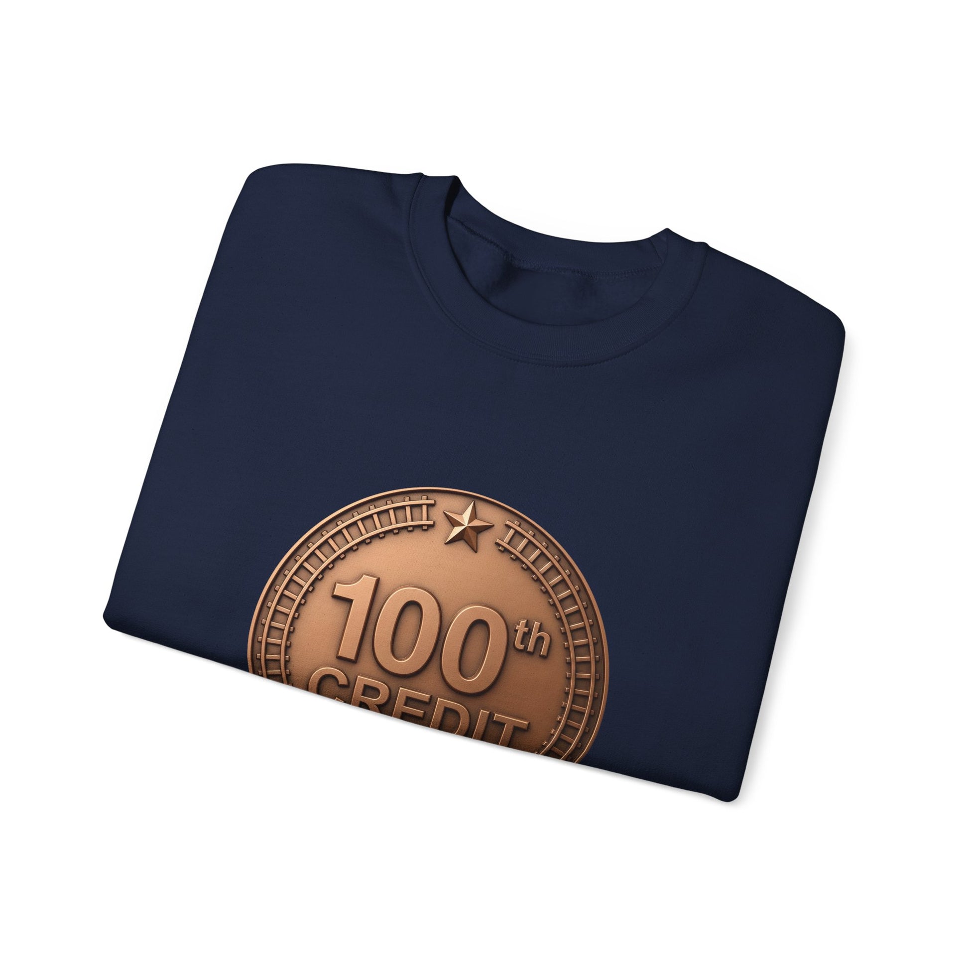 Bronze Coaster Club 100th Credit Milestone Sweatshirt - THOOSIEMERCH product image