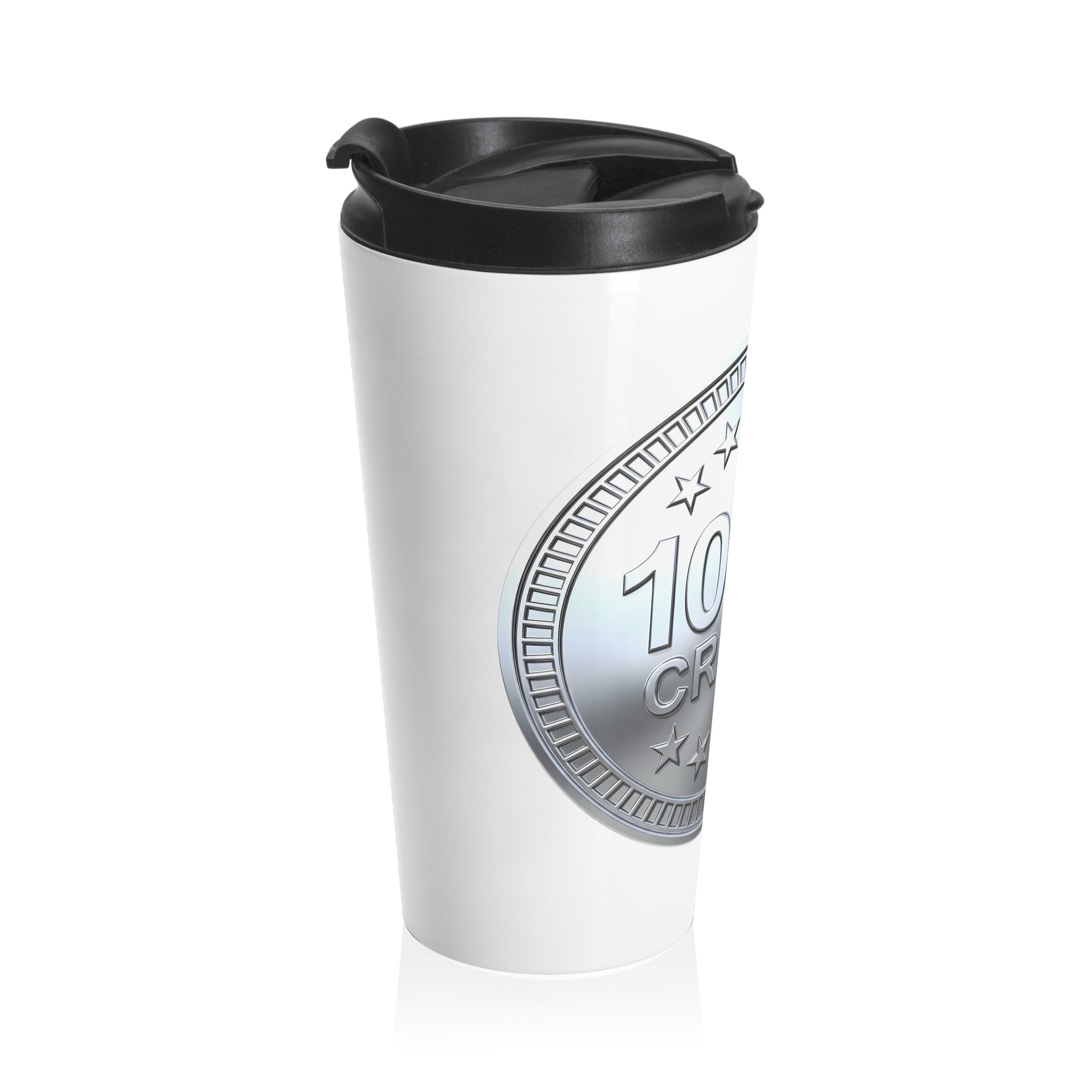 Platinum Coaster Club 1000th Credit Milestone Travel Mug - THOOSIEMERCH product image
