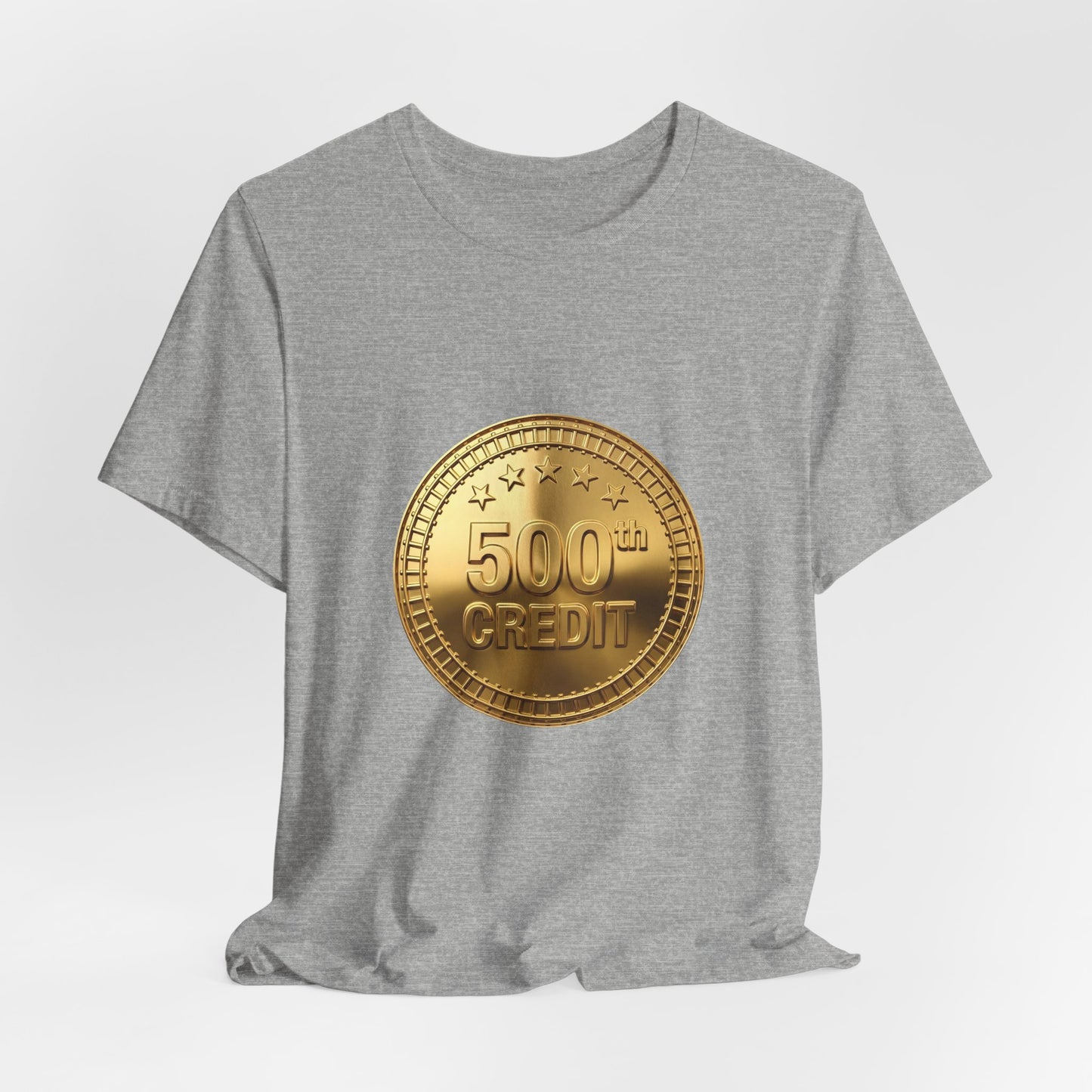 Gold Coaster Club 500th Credit Milestone T-Shirt - THOOSIEMERCH product image