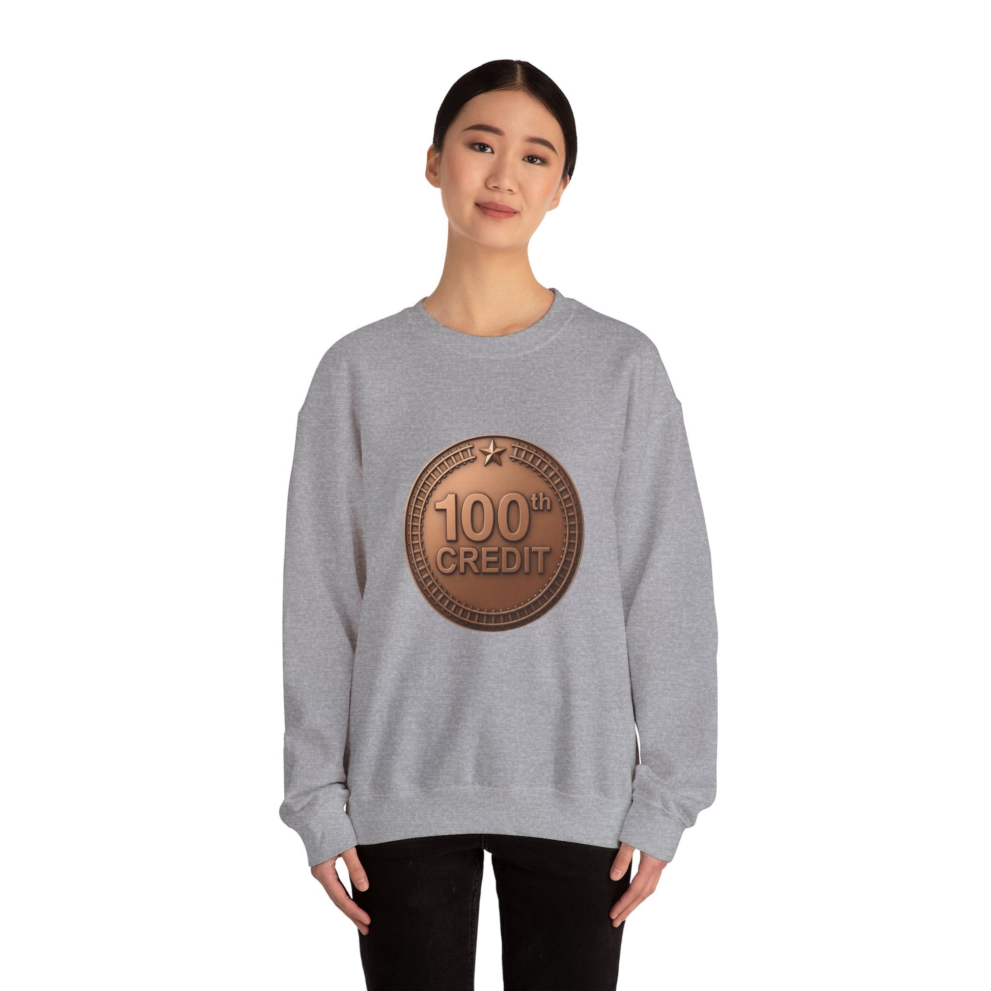 Bronze Coaster Club 100th Credit Milestone Sweatshirt - THOOSIEMERCH product image