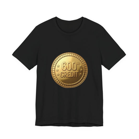 Gold Coaster Club 600th Credit Milestone T-Shirt - THOOSIEMERCH product image
