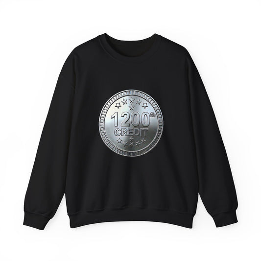 Platinum Coaster Club 1200th Credit Milestone Sweatshirt - THOOSIEMERCH product image