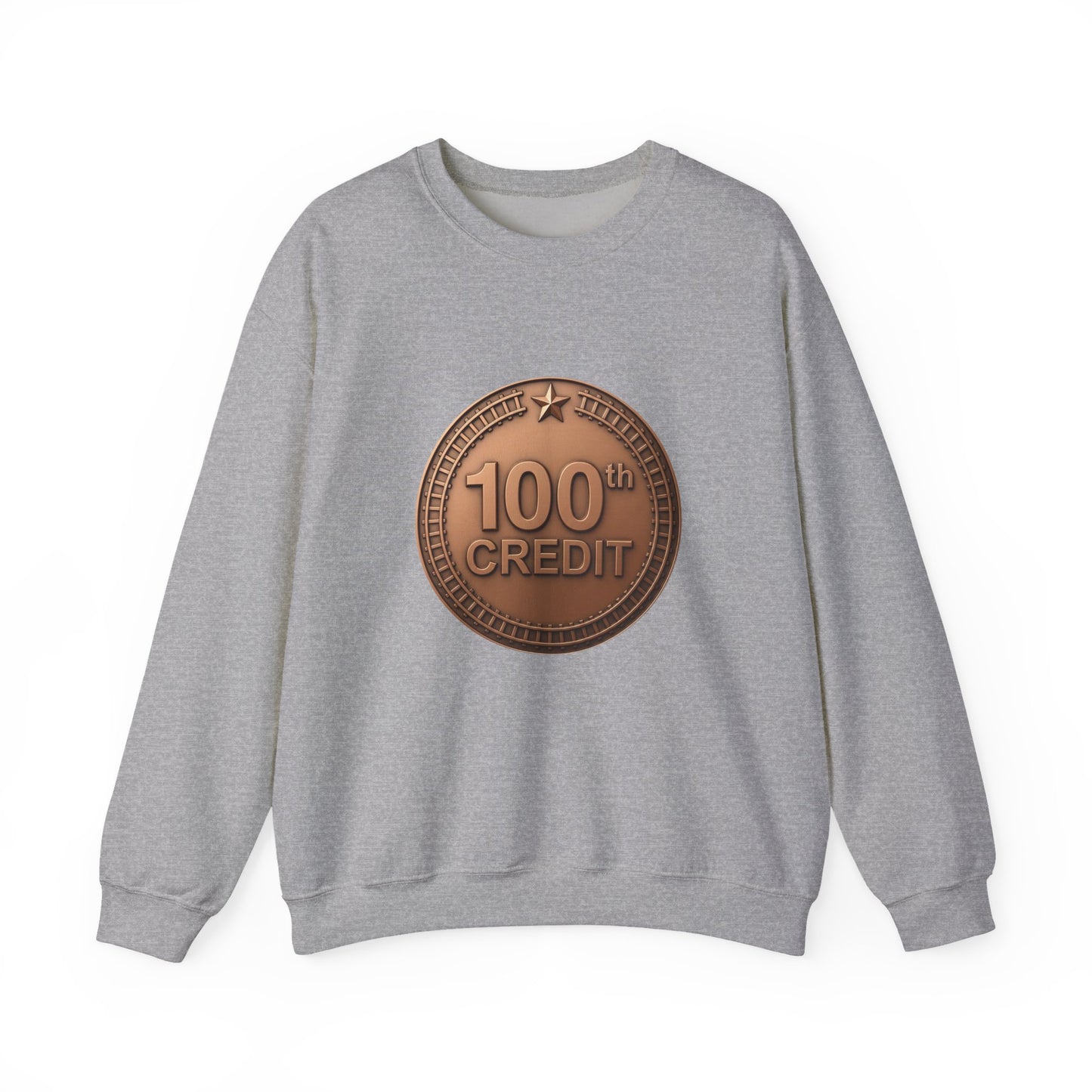 Bronze Coaster Club 100th Credit Milestone Sweatshirt - THOOSIEMERCH product image