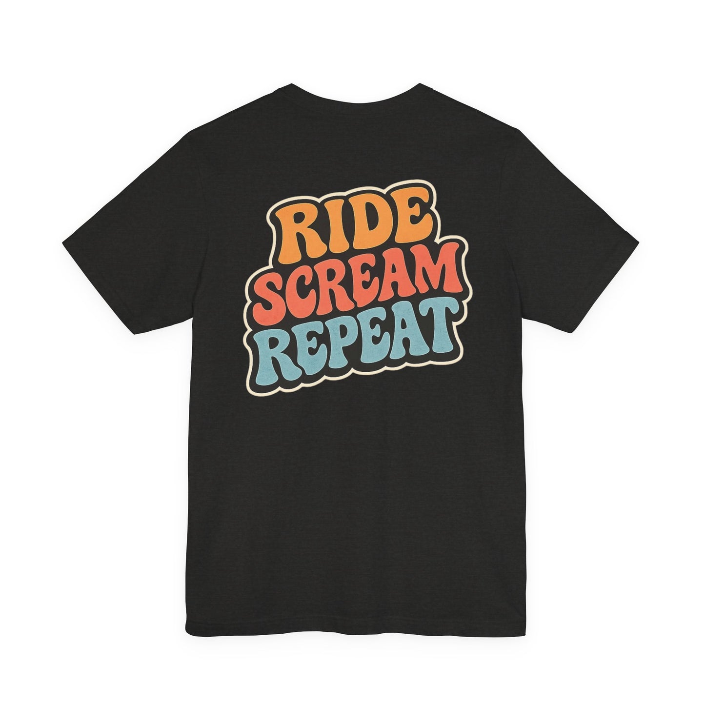 Ride Scream Repeat Retro Tee