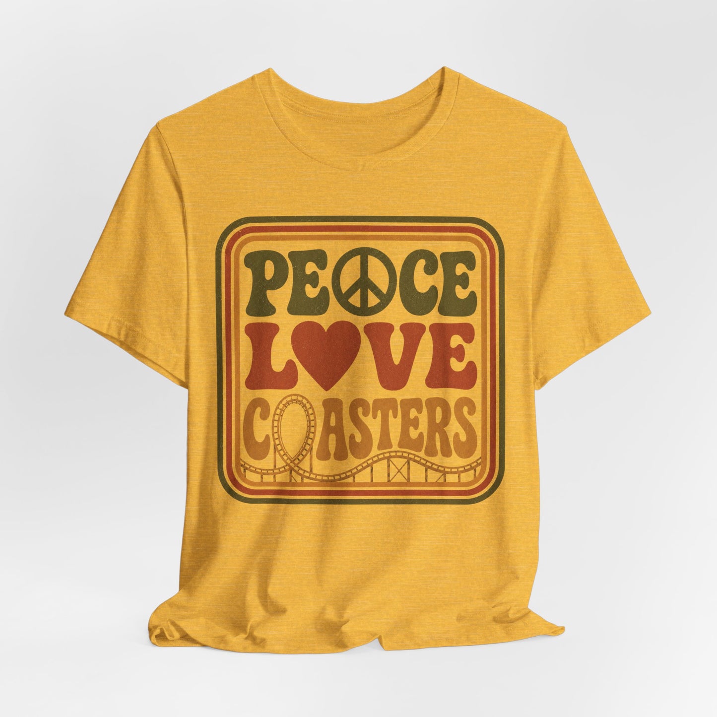 Peace Love Coasters Tee