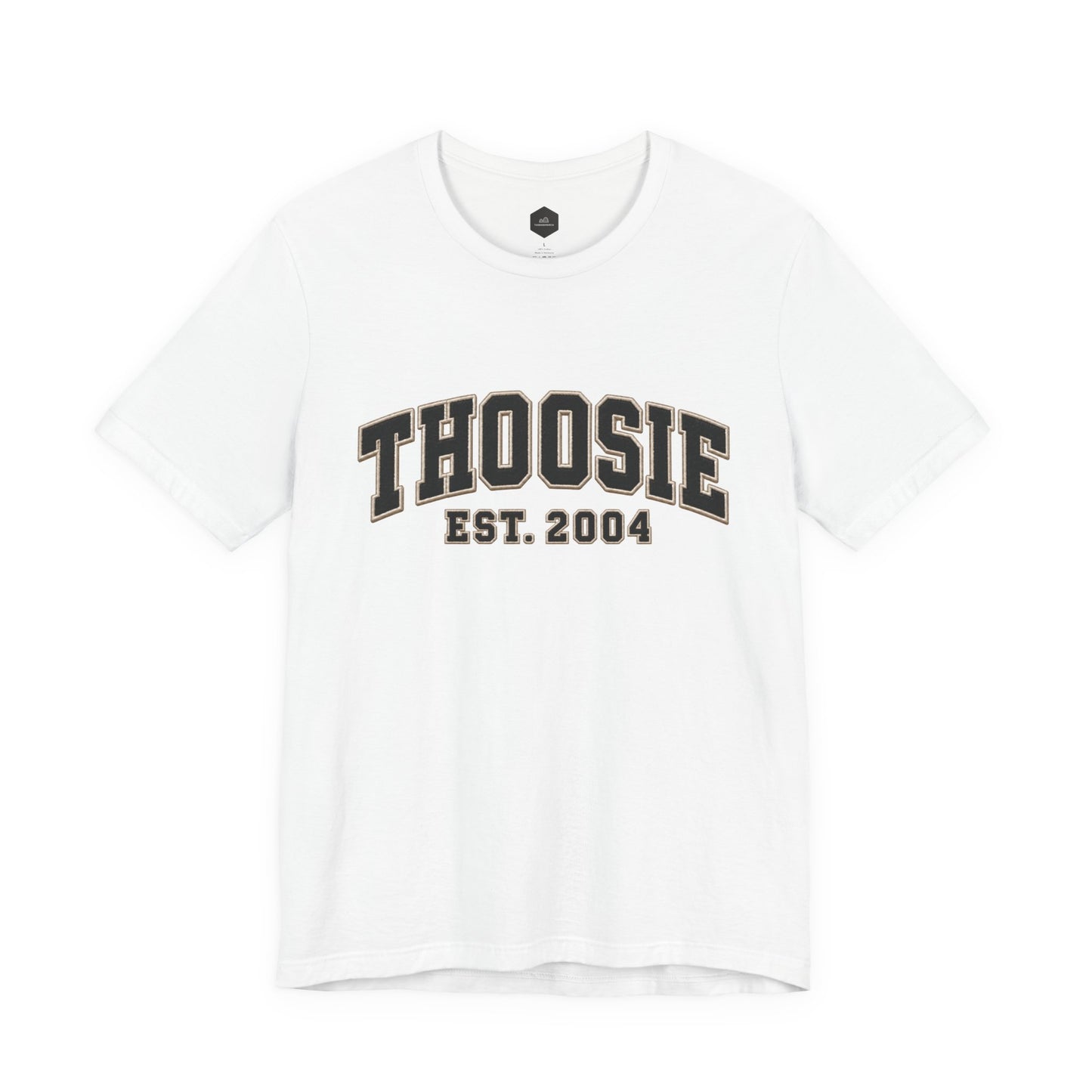 Born in 2004 Coaster Tee with vintage collegiate-style year graphic