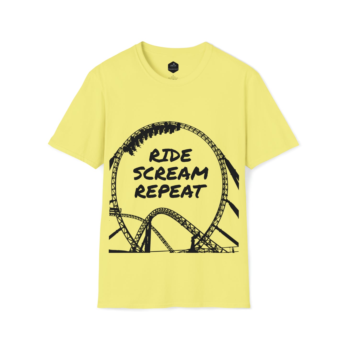 Ride Scream Repeat T-Shirt