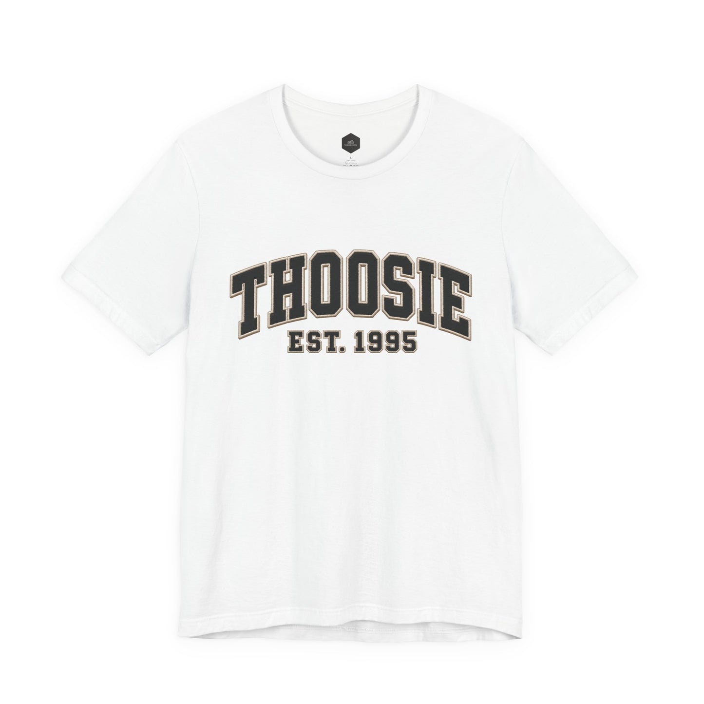 Born in 1995 Coaster Tee with vintage collegiate-style year graphic