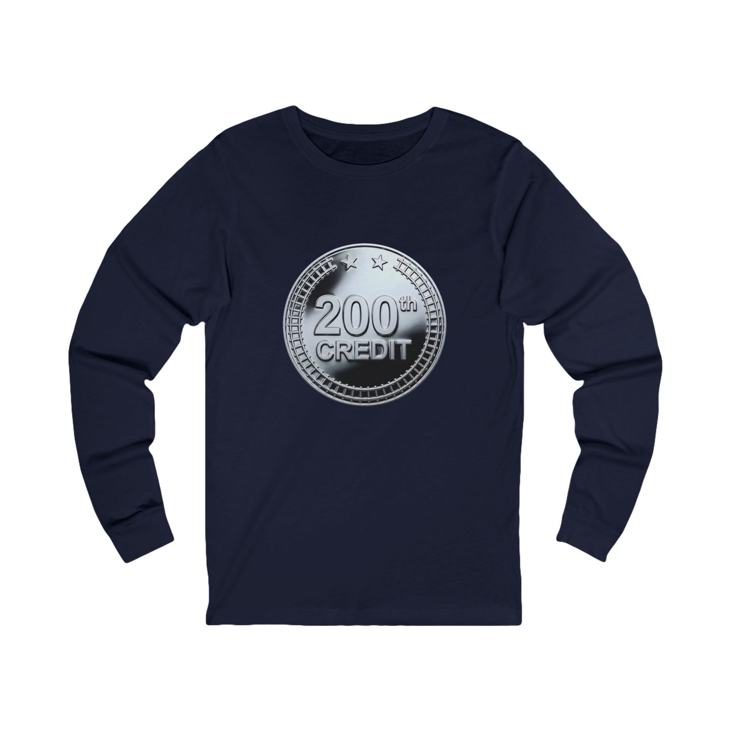 Silver Coaster Club 200th Credit Milestone Long Sleeve - THOOSIEMERCH product image